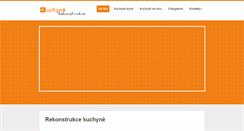 Desktop Screenshot of kuchyne-rekonstrukce.cz